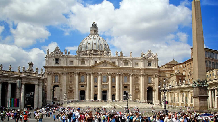 La Basilica de San Pedro en Roma