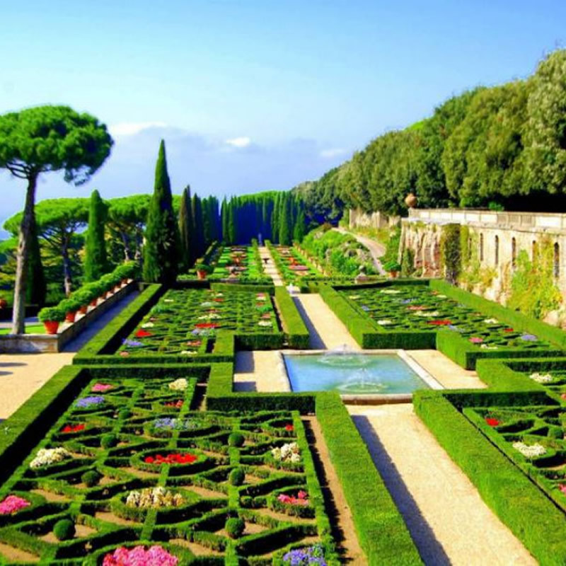 Un vistazo a los Jardines Pontificios cerca de Roma